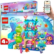 ZESTAW LEGO GABI jako SYRENKA Kolorowy świat morskich stworzeń i kocich przyjaciół z bajki Koci domek Gabi (11204) Lego Dla Dziecka Córki Wnuczki + ..