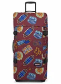 Walizki - Duża torba podróżna Eastpak Tranverz L - clash burgundy - miniaturka - grafika 1
