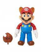Figurki kolekcjonerskie - Figurka Super Mario Raccoon Mario + Leaf - miniaturka - grafika 1