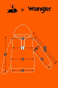 Wrangler GRAPHIC HOODIE Navy bluza bawełniana męska z kapturem kangurka L - Bluzy męskie Wrangler GRAPHIC HOODIE Navy bluza bawełniana męska z kapturem kangurka L - Bluzy męskie - miniaturka - grafika 1