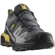 Buty trekkingowe męskie - Buty męskie Salomon X Ultra 360 Gore-Tex Rozmiar butów (UE): 48 / Kolor: szary/żółty - miniaturka - grafika 1