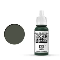 Akcesoria i części modelarskie - Vallejo Yellow Olive MC087 70892 - miniaturka - grafika 1