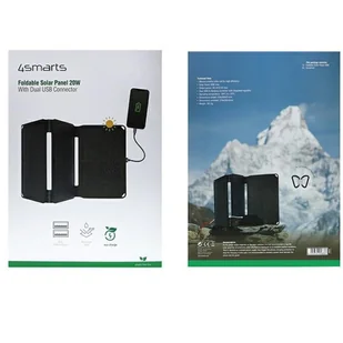 4smarts Panel słoneczny VoltSolar 20W 2x USB-A Black 456216 - Ładowarki do telefonów 4smarts Panel słoneczny VoltSolar 20W 2x USB-A Black 456216 - Ładowarki do telefonów - miniaturka - grafika 8