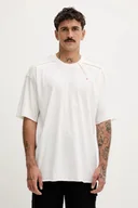 Koszulki męskie - Diesel t-shirt bawełniany T-CRAHOR-BOXT-T1 męski kolor biały gładki A19463.0NIAX - miniaturka - grafika 1