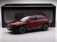 Samochody i pojazdy dla dzieci - Mercedes-Benz EQA (H243) - 2021, red NZG 1:18 - miniaturka - grafika 1