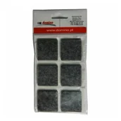 Zawiasy, okucia i inne akcesoria - Filc szary 40 x 40 mm - miniaturka - grafika 1