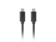 Kable komputerowe i do monitorów - LANBERG KABEL USB-C M/M 3.2 GEN2 1.8M PD100W - Zamów do 16:00, wysyłka kurierem tego samego dnia! - miniaturka - grafika 1