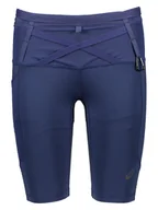 Spodnie sportowe damskie - asics Bermudy "Fujitrail Sprinter" w kolorze granatowym do biegania - miniaturka - grafika 1