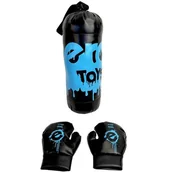 Zabawki i gry sportowe - ZESTAW BOKSERSKI DLA DZIECI WOREK + RĘKAWICE - miniaturka - grafika 1