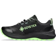 Trampki męskie - ASICS Żel-Trabuco 12 GTX, Męskie trampki, 43.5 EU, Czarny Illuminate Green, 43.5 EU - miniaturka - grafika 1
