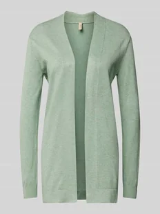 Kardigan z mieszanki wiskozy model ‘DOLLIE’ - Swetry damskie - miniaturka - grafika 1
