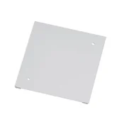 Akcesoria do wentylacji i klimatyzacji - Pokrywa do wentylacji bocznej, szafka ubraniowa CLASSIC, z wentylacją mechaniczną, jasnoszary - miniaturka - grafika 1