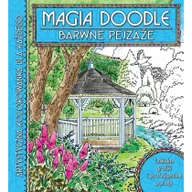 Poradniki hobbystyczne - Smart Books Barwne pejzaże, Magia Doodle. Artystyczna kolorowanka dla każdnego - miniaturka - grafika 1