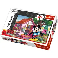 Puzzle - Trefl 60 Miki i Minnie w ogrodzie 17285 - miniaturka - grafika 1