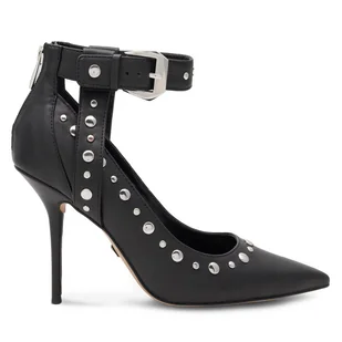 Szpilki Nine West AZIZA SJ1487-1 Czarny - Czółenka - miniaturka - grafika 1