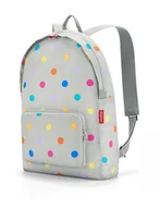 Plecaki - Reisenthel Plecak (szary w groszki) Mini Maxi Rucksack - miniaturka - grafika 1