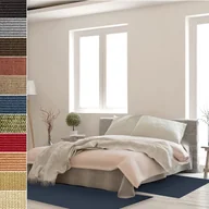 Obrusy i serwetki - Sizalowe obramowanie łóżka Sylt 3-częściowe niebieskie 1 bieżnik: 67x250 cm + 2 mostki: 67x140 cm każdy - miniaturka - grafika 1