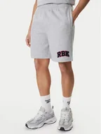 Spodenki męskie - Reebok Szorty sportowe Braddish RK25559CCM Szary Relaxed Fit - miniaturka - grafika 1