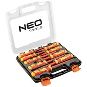 Śrubokręty - NEO-TOOLS 04-142 Zestaw Wkrętaków Elektryka 1000V 9SZT - miniaturka - grafika 1