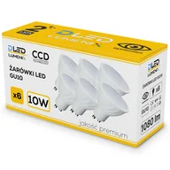Żarówki LED - 6x Żarówka LED GU10 1080lm 10W CCD ZIMNA - miniaturka - grafika 1