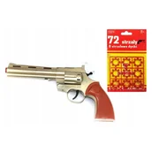 Zabawki militarne - PISTOLET NA KAPISZONY PISTOLET NA SPŁONKĘ - miniaturka - grafika 1