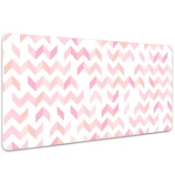 Podkładki na biurko - Mata na biurko Geometryczna jodełka 100x50 cm - miniaturka - grafika 1