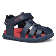 Buty dla chłopców - Geox B Sandały Fusbetto Bo, sandały dziecięce, Granatowy, 24 EU - miniaturka - grafika 1