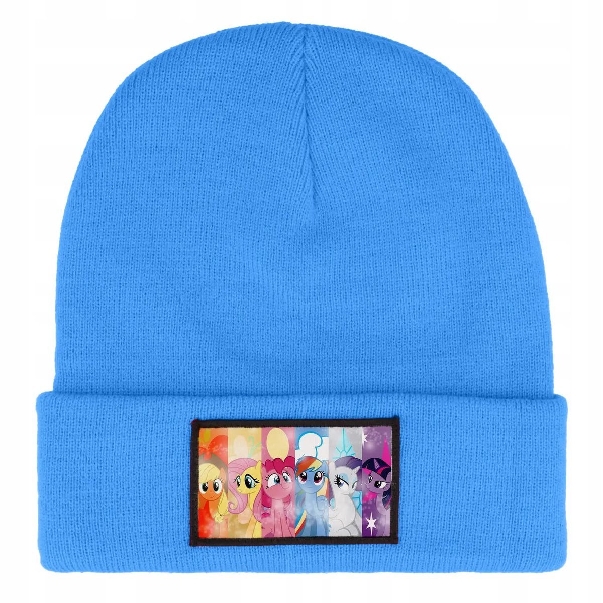 Czapka Zimowa Dziecięca MY LITTLE PONY EKIPA Kucyki Prezent Wzory Niebieska