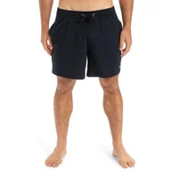Kąpielówki męskie - Szorty kąpielowe dla Mężczyzn SURFSILK SOLID 16" Czarny - miniaturka - grafika 1