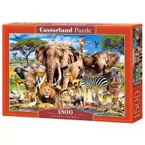 Castorland Puzzle 1500 Savanna Animals CASTOR - Puzzle - miniaturka - grafika 1