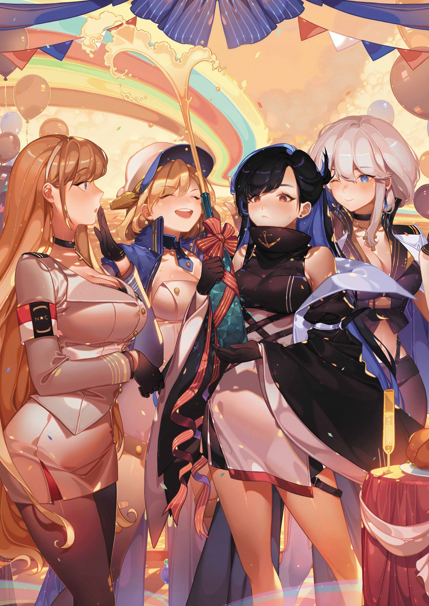 Plakat A3 anime gra Azur Lane