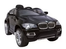 Hecht Samochód BMW X6 Czarny - Pojazdy elektryczne dla dzieci - miniaturka - grafika 1