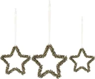 Dekoracje domu - Small Foot by Legler Small Foot Company 2357  gwiazda zawieszka dzwoneczek, zestaw 3 sztuk 2021213 - miniaturka - grafika 1