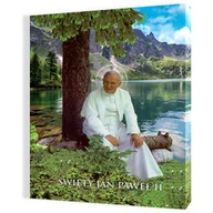 Ikony i obrazy sakralne - Obraz religijny na płótnie Święty Jan Paweł II - miniaturka - grafika 1