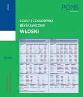 Książki do nauki języka włoskiego - zbiorowa Praca Czasy i czasowniki błyskawicznie. Włoski PONS - miniaturka - grafika 1