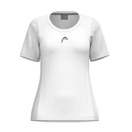 Koszulki i topy damskie - HEAD Club 25 Tech T-shirt damski, biały - miniaturka - grafika 1