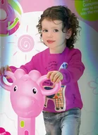 Hulajnogi - Lean Toys Żyrafa wesoła hulajnoga - miniaturka - grafika 1