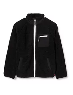 Levi's Kids Lvb Sherpa kurtka chłopięca, Czarny, 6 lat - Kurtki i płaszcze dla chłopców - miniaturka - grafika 1
