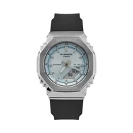 Zegarki damskie - Zegarek G-Shock Small Classic GM-S2110-2AER Srebrny - miniaturka - grafika 1