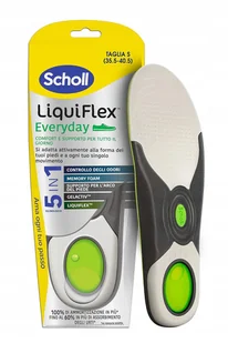 Wkładki do Butów Scholl Liquiflex Everyday Regulowane z Pianką 35,5-40,5 S - Akcesoria obuwnicze - miniaturka - grafika 1