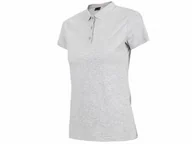 Koszulki i topy damskie - Koszulka damska 4F chłodny jasny szary melanż - miniaturka - grafika 1