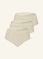 Majtki damskie - Triumph Figi Pełne Feel Of Modal, 3 Szt. beige - miniaturka - grafika 1