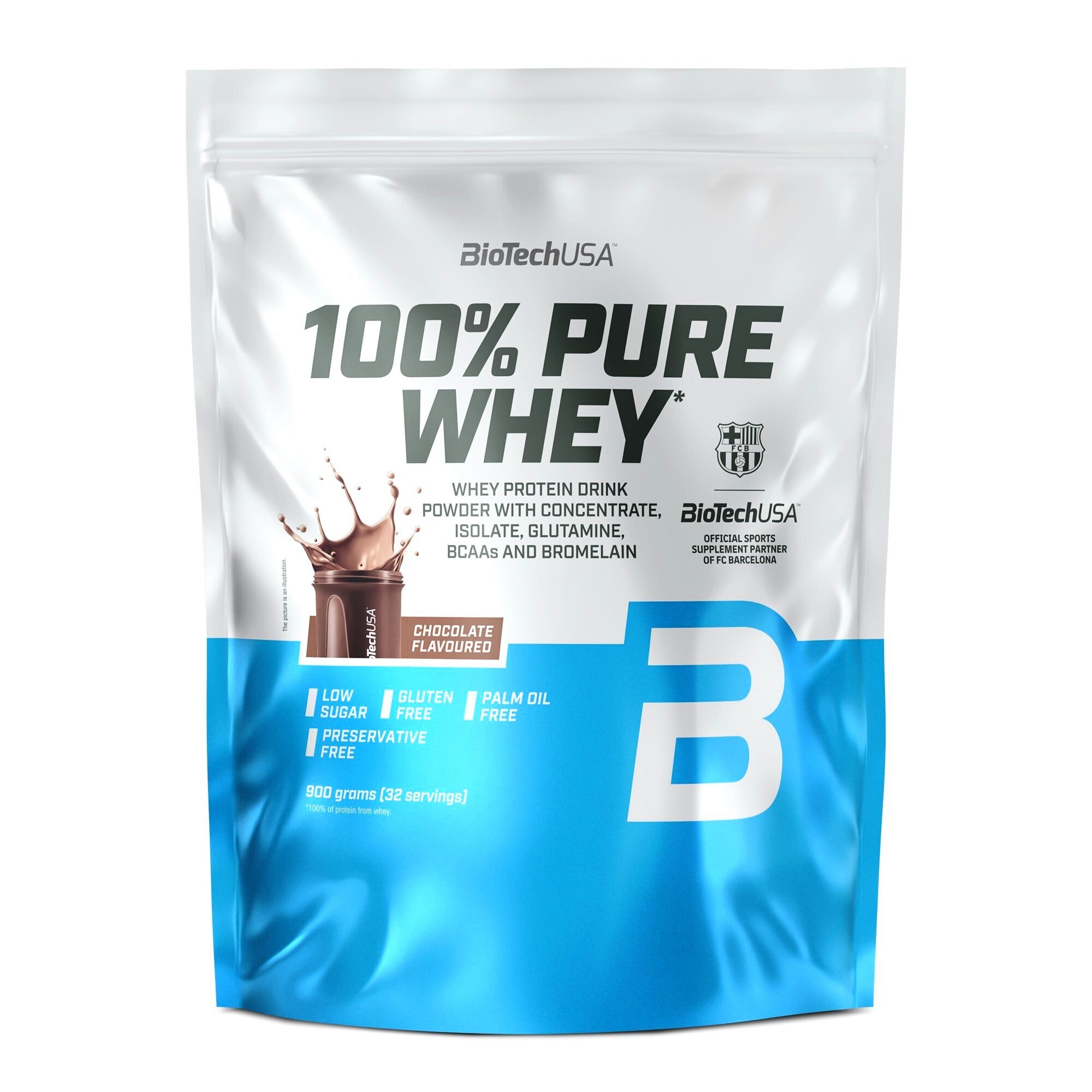 BioTech USA 100% Pure Whey 900 g karmel - cappuccino
