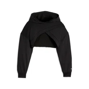 Bluza z kapturem damska Puma FIT MOVE CROP czarna 52386801-L - Bluzy damskie - miniaturka - grafika 1