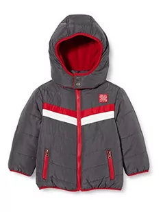 Blue Seven Chłopięca kurtka z kapturem Anorak, 984 Dk szary Orig, 4 Lata - Kurtki i płaszcze dla chłopców - miniaturka - grafika 1