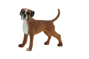 Bullyland pies Bokser niemiecki 65450 8cm 24H - Figurki dla dzieci - miniaturka - grafika 1