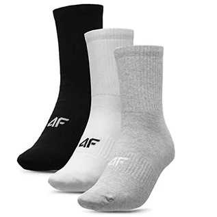 Skarpetki męskie - 4F Socks SOM303, wielokolorowe, 43-46 dla mężczyzn, wielokolorowe, Kolor: wielokolorow, 43/46 EU - grafika 1