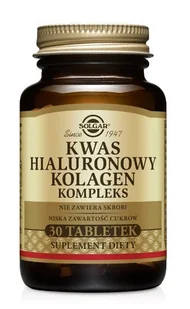 Solgar Polska Kwas Hialuronowy 120mg 30 Tabletek - Suplementy naturalne - miniaturka - grafika 1