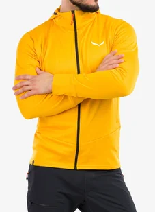 Polar Salewa Puez PL HD Jacket - gold/black out - Bluzy sportowe męskie - miniaturka - grafika 1