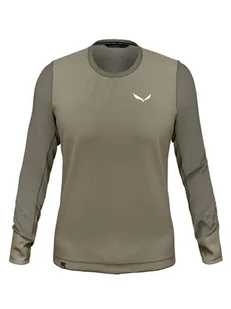 Salewa Koszulka funkcyjna "Lavaredo" w kolorze khaki - Koszulki sportowe męskie - miniaturka - grafika 1